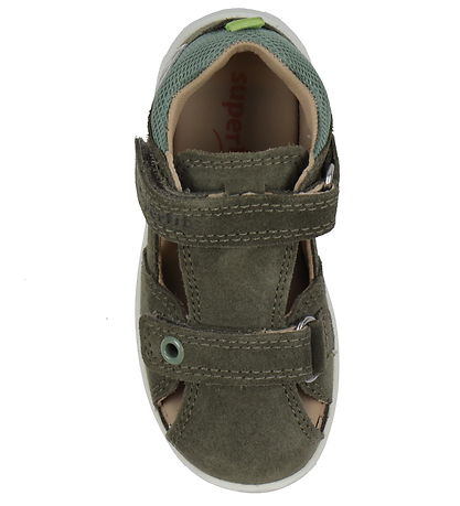 Superfit Sandals - Bumblebee - Army Green w. Football