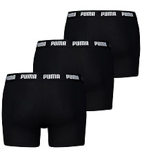 Puma Boxershorts - 3-pack - Black/Black