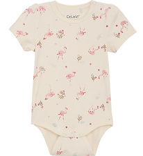 CeLaVi Bodysuit s/s - Brandied Apricot