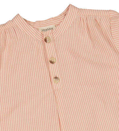 MarMar Nightdress - Pajama - Soft Cheek Stripe