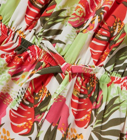 Name It Jumpsuit - NkfVinaya - Noos - Bright White/Tropical