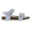 Sandales -Fussbettpantoff Superfit - Vert/Violet