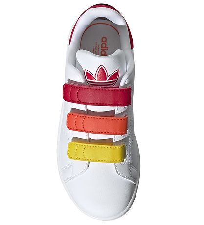 Chaussures adidas Originals - Stan Smith CF C - Blanc/Rouge