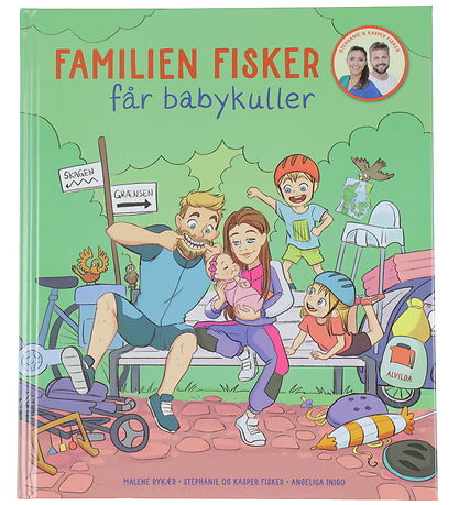 Alvilda Book - The Fisherman Family Gets Baby Coots - Danish