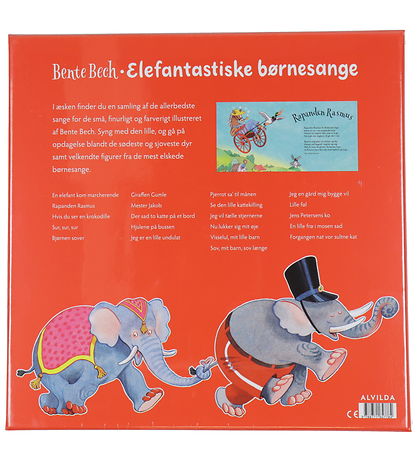 Alvilda Geschenkbox - Elefantastische Kinderlieder - 4 Bücher - 