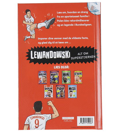 Alvilda Book - Football Stars - Lewandowski - All About Supersta