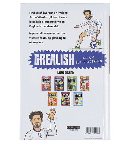 Alvilda Book - Football Stars - Grealish - All About the Superst