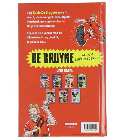 Alvilda Kirja - Jalkapallotähdet - De Bruyne - Kaikki supertähde