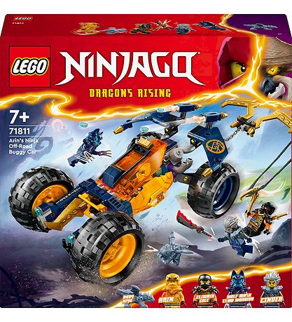 LEGO® Ninjago - Arin's Ninja Off-Road Buggy Car 71811 - 267 Part
