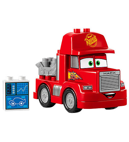 LEGO® Duplo - Mack à la course 10417 - 14 Parties