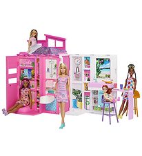 Barbie Dollhouse w. Barbie Doll - Getaway House