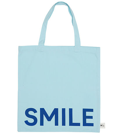 Design Letters Shopper - Lächeln - Ice Blue