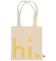 Design Letters Shopper - Klein - Hi - Natur/Gelb