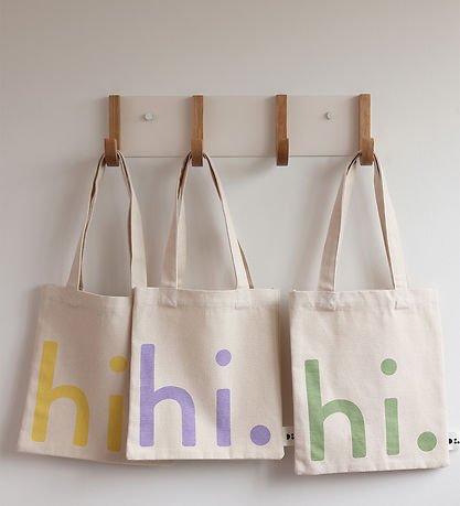 Design Letters Shopper - Little - Hi - Natural/Yellow
