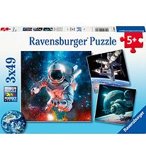 Ravensburger Jigsaw Puzzle - 3x49 Bricks - Space Adventure