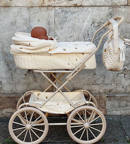 Konges Sløjd Doll Stroller - Lemon