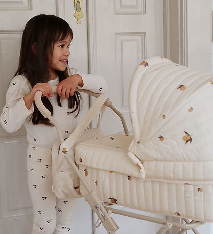 Konges Sløjd Doll Stroller - Lemon