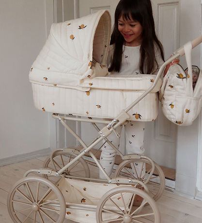Konges Sløjd Doll Stroller - Lemon