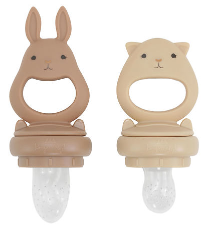 Konges Sløjd Food Feeders - 2-Pack - Bark/Shell