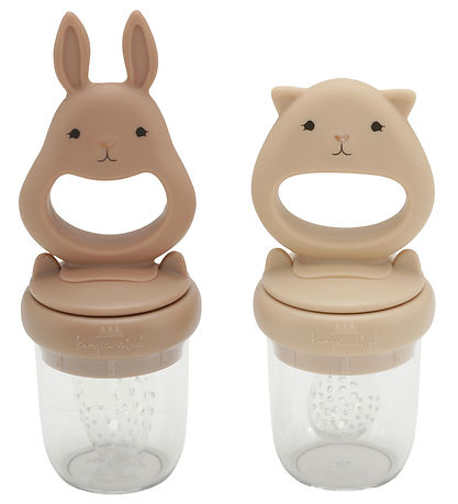 Konges Sløjd Food Feeders - 2-Pack - Bark/Shell