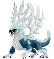Schleich Eldrador Creatures - Ice dragon - L: 20 cm - 70790