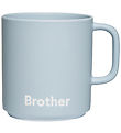 Design Letters Mug - Favourite - Brother - Light Blue
