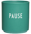 Design Letters Cup - Favourite - Pause - Antique Green