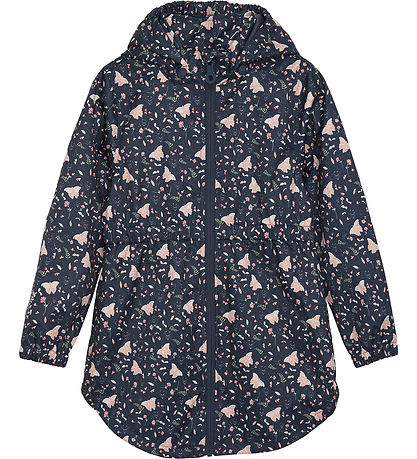 Minymo Softshell jakki - Blue Nights M. Fiðrildi