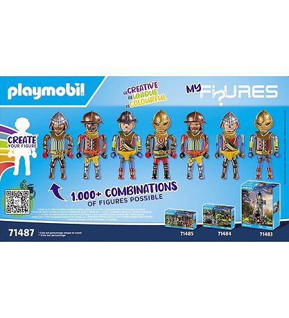 Playmobil Novelmore - My Figures: The Knights... - 71487 - 45 Pa