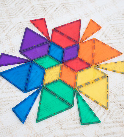 Connetix Magnet Set - 36 Parts - Rainbow Shape Expansion Pack
