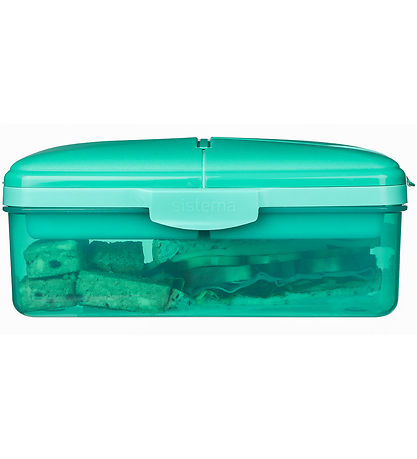Sistema Nestisbox - Slimline Quaddie - 1.5 L - Grænblátt