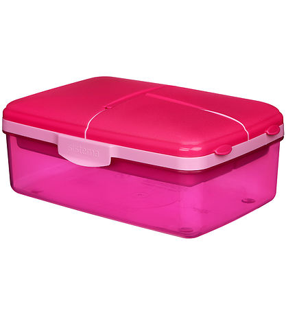 Sistema Eväslaatikko - Slimline Quaddie - 1,5 l - Vaaleanpunaine
