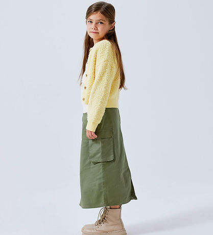 Name It Skirt - NkfLuna - Deep Lichen Green