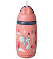 Tommee Tippee Cup w. Straws - Superstar - 266 mL - Pink w. Fores