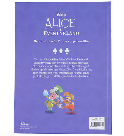 Forlaget Carlsen Book - Disney - Alice I Wonderland