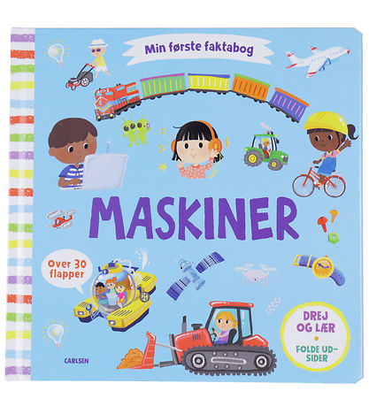 Forlaget Carlsen Bok - Min første faktabok - Maskiner - Dansk