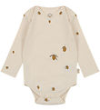 Konges Sløjd Bodysuit l/s - Lemon