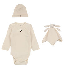 Konges Sløjd Gift Box - Comfort Blanket/Beanie/Bodysuit l/s - Ch