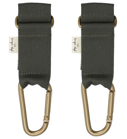 Konges Sløjd Stroller straps - 2-Pack - Moss Grey