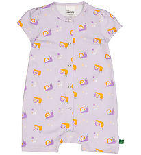 Freds World Bodysuit s/s - Snail - Lavender