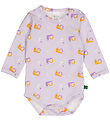 Freds World Bodysuit l/s - Snail - Lavender