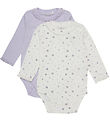 Fixoni Romper l/s - 2-pack - Distel