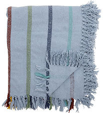 Bloomingville Blanket - 160x130 cm - Frey Blanket - Blue