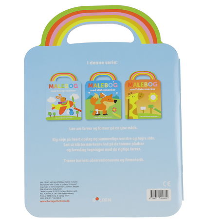 Forlaget Bolden Colouring Book w. Stickers - Flying