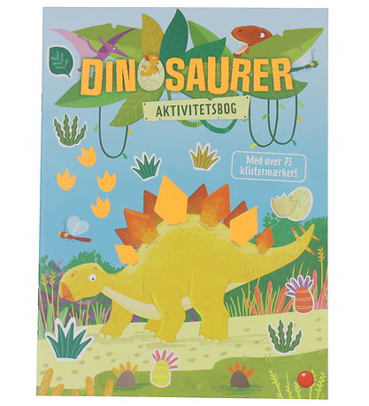 Forlaget Bolden Klistermærkebog - Dinosaurer: Aktivitetsbog