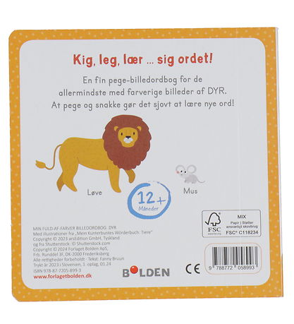 Forlaget Bolden Picture Book - Min Full-OfColours Billedordbog -