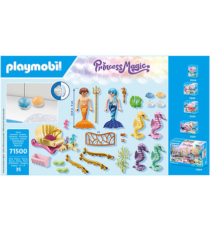 Playmobil Princess Magic - Mermaid with Sea... - 71500 - 35 Part