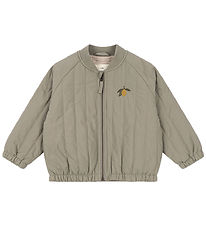 Konges Sløjd Thermo Jacket - Juno Bombs - Laural Oak w. Lemon