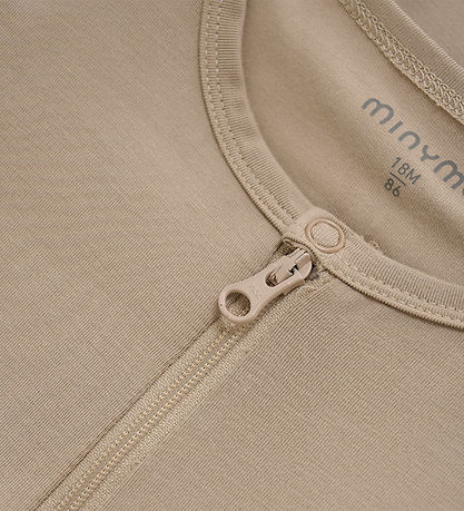 Minymo Nightsuit - Viscose - Simply Taupe