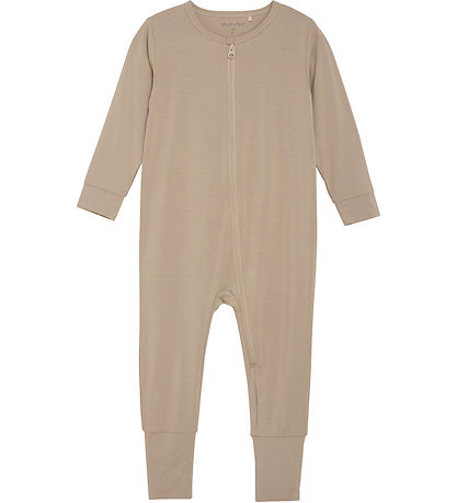 Minymo Nightsuit - Viscose - Simply Taupe